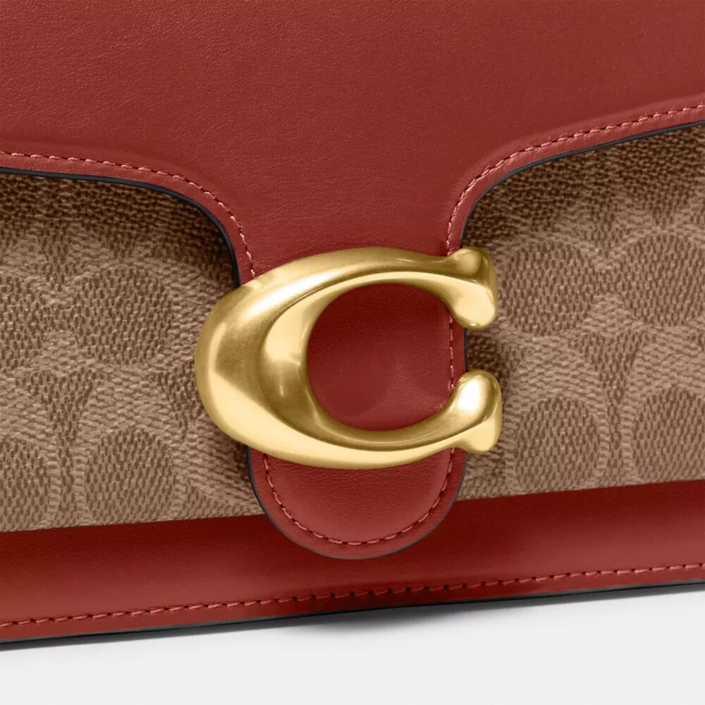 Borsa a spalla Tabby da 26 in Signature Canvas