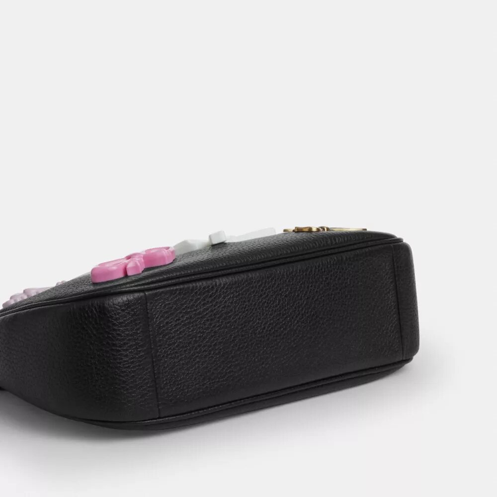 Borsa a spalla Teri con fiocchi e ciondoli