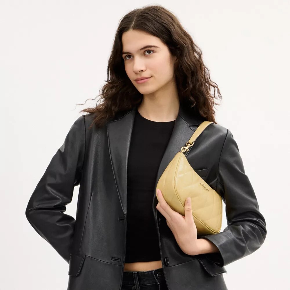 Borsa a spalla Teri con trapuntatura
