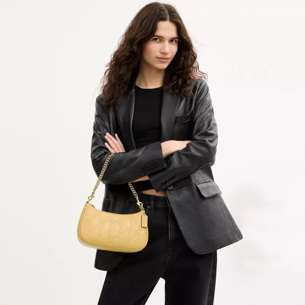 Borsa a spalla Teri con trapuntatura