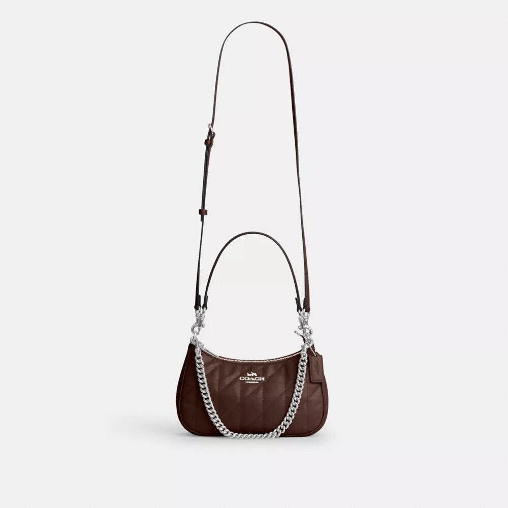 Borsa a spalla Teri con trapuntatura