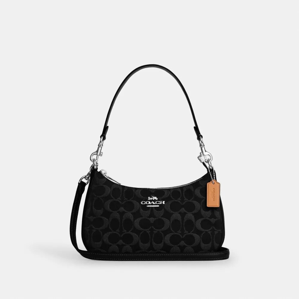 Borsa a spalla Teri in denim esclusivo