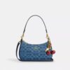 Borsa a spalla Teri in denim esclusivo