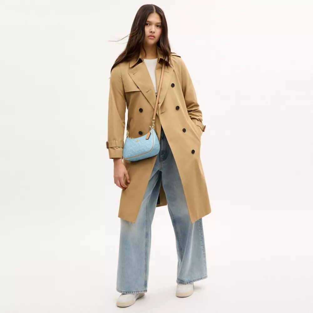 Borsa a spalla Teri in pelle Signature