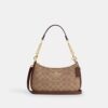Borsa a spalla Teri in Signature Canvas