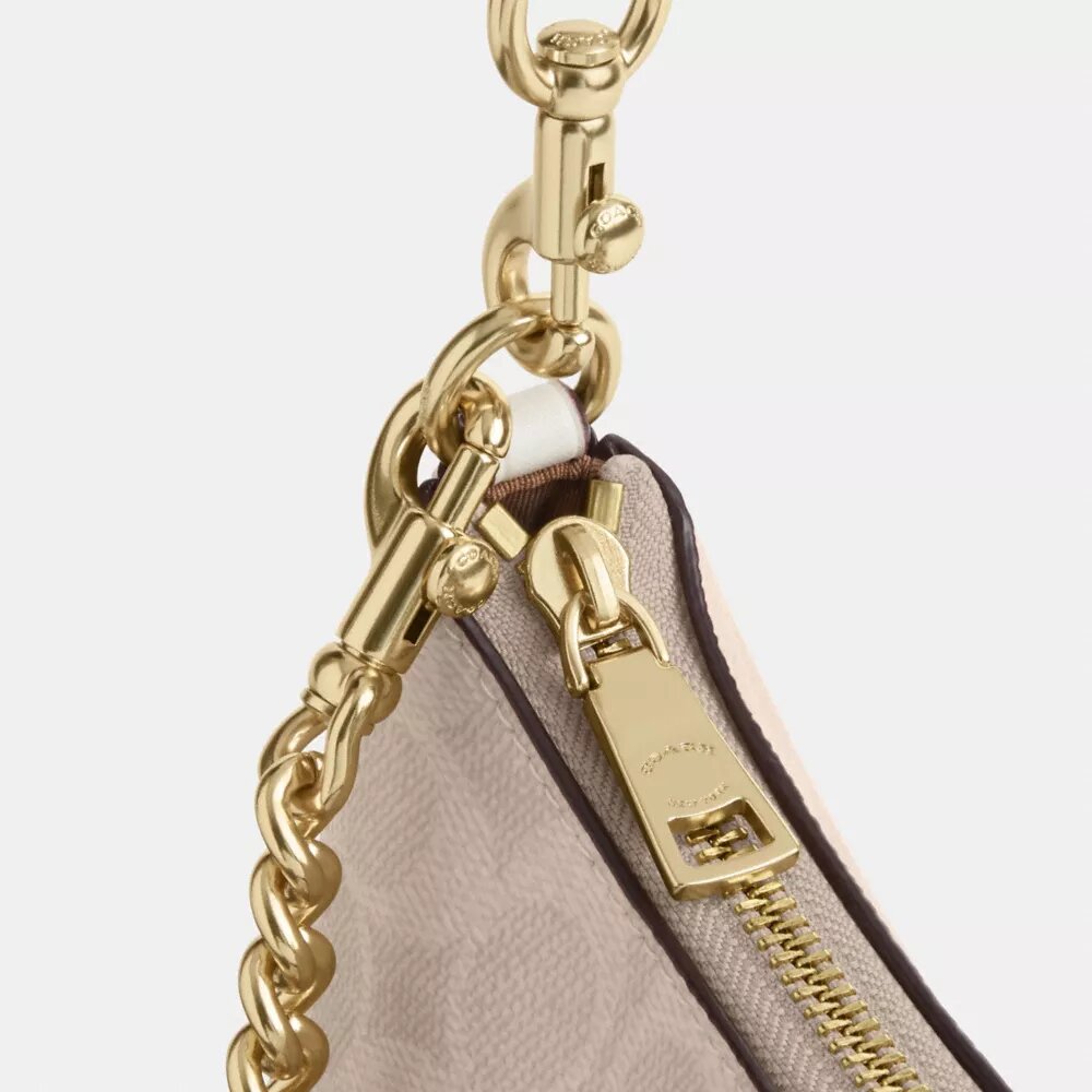 Borsa a spalla Teri in Signature Canvas