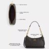 Borsa a spalla Teri in Signature Canvas