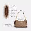 Borsa a spalla Teri in Signature Canvas