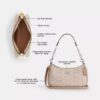 Borsa a spalla Teri in Signature Canvas