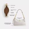 Borsa a spalla Teri in Signature Canvas