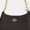 Borsa a spalla Teri in Signature Canvas
