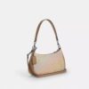 Borsa a spalla Teri in Signature Canvas Rainbow