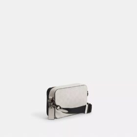 Borsa a tracolla Charter Slim in Signature Canvas