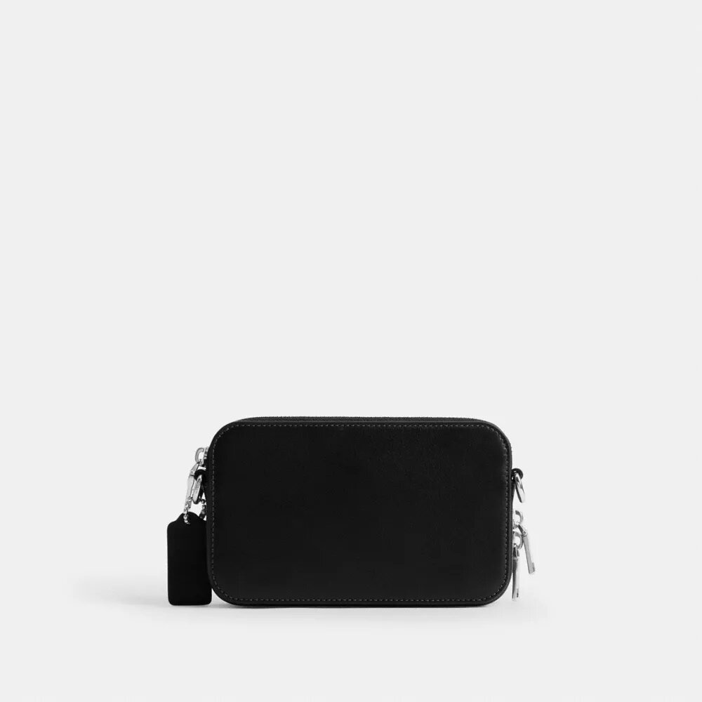 Borsa a tracolla Clinton con grafica floscia