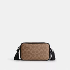 Borsa a tracolla Colton 19 in Signature Canvas