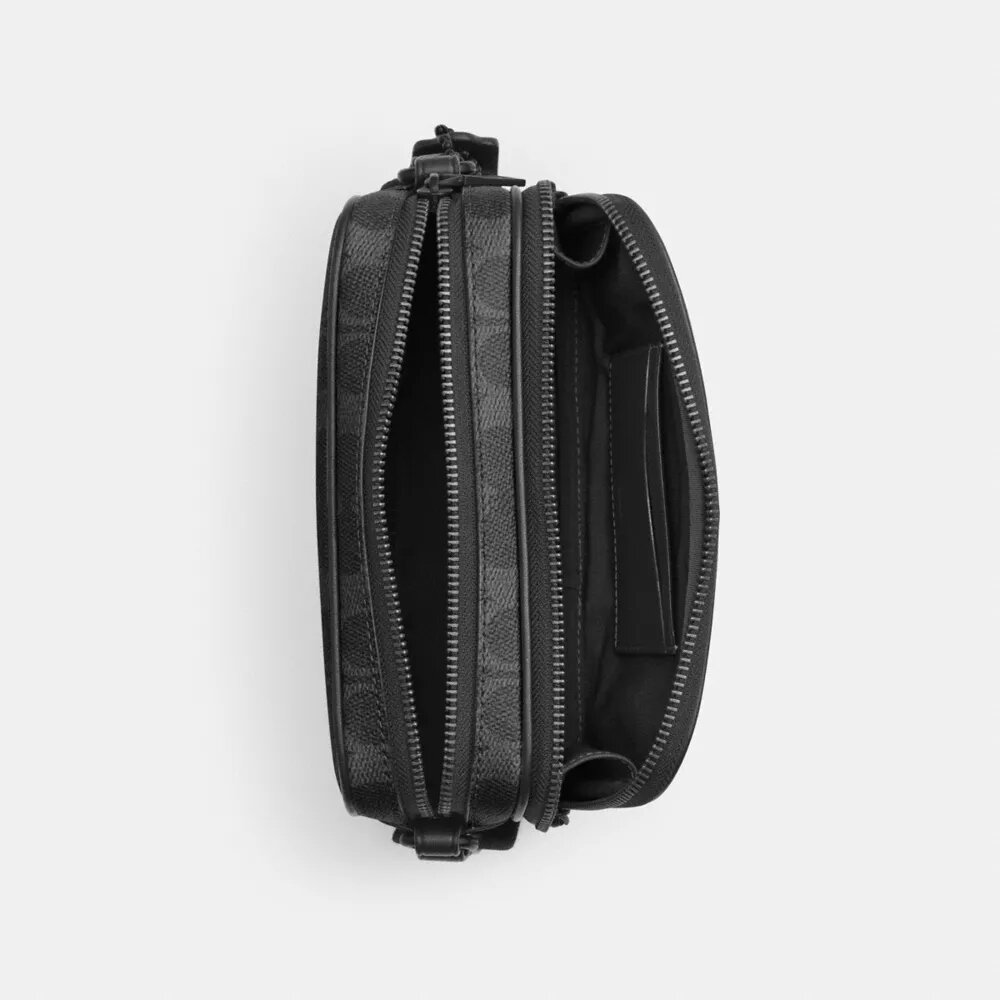 Borsa a tracolla Colton 19 in Signature Canvas