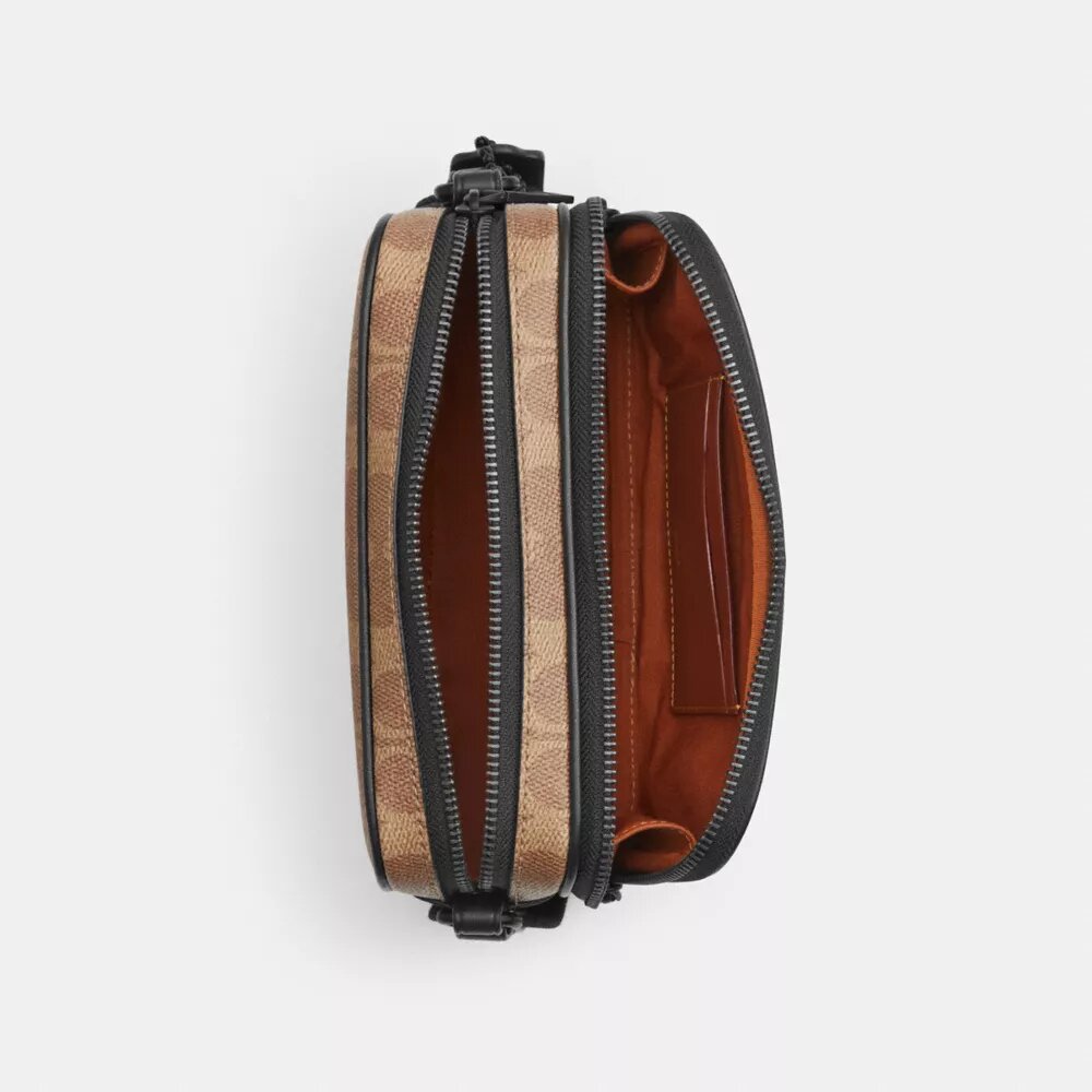 Borsa a tracolla Colton 19 in Signature Canvas