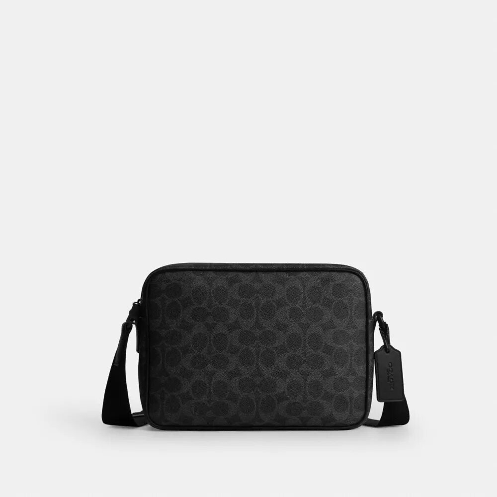 Borsa a tracolla Colton 25 in Signature Canvas