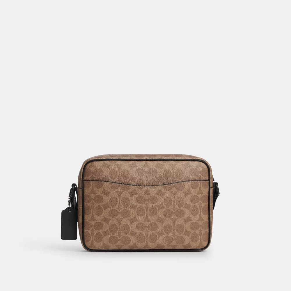 Borsa a tracolla Colton 25 in Signature Canvas