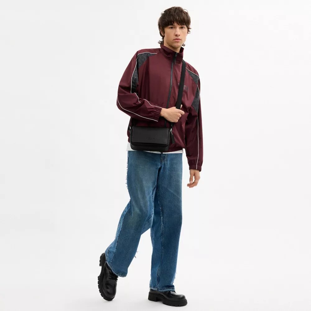 Borsa a tracolla con patta Jack Small