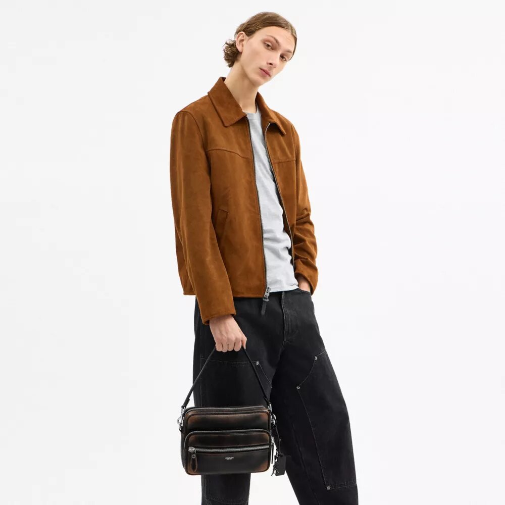 Borsa a tracolla Dakota in pelle "Loved"