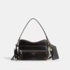 Borsa a tracolla Dakota in pelle "Loved" con ciondoli
