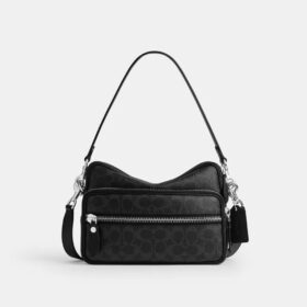 Borsa a tracolla Dakota in Signature Canvas