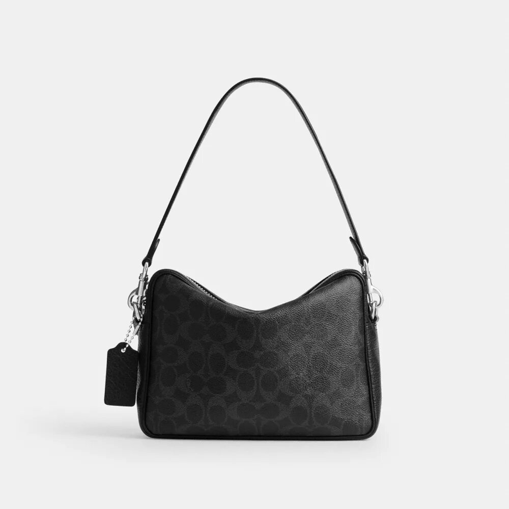 Borsa a tracolla Dakota in Signature Canvas