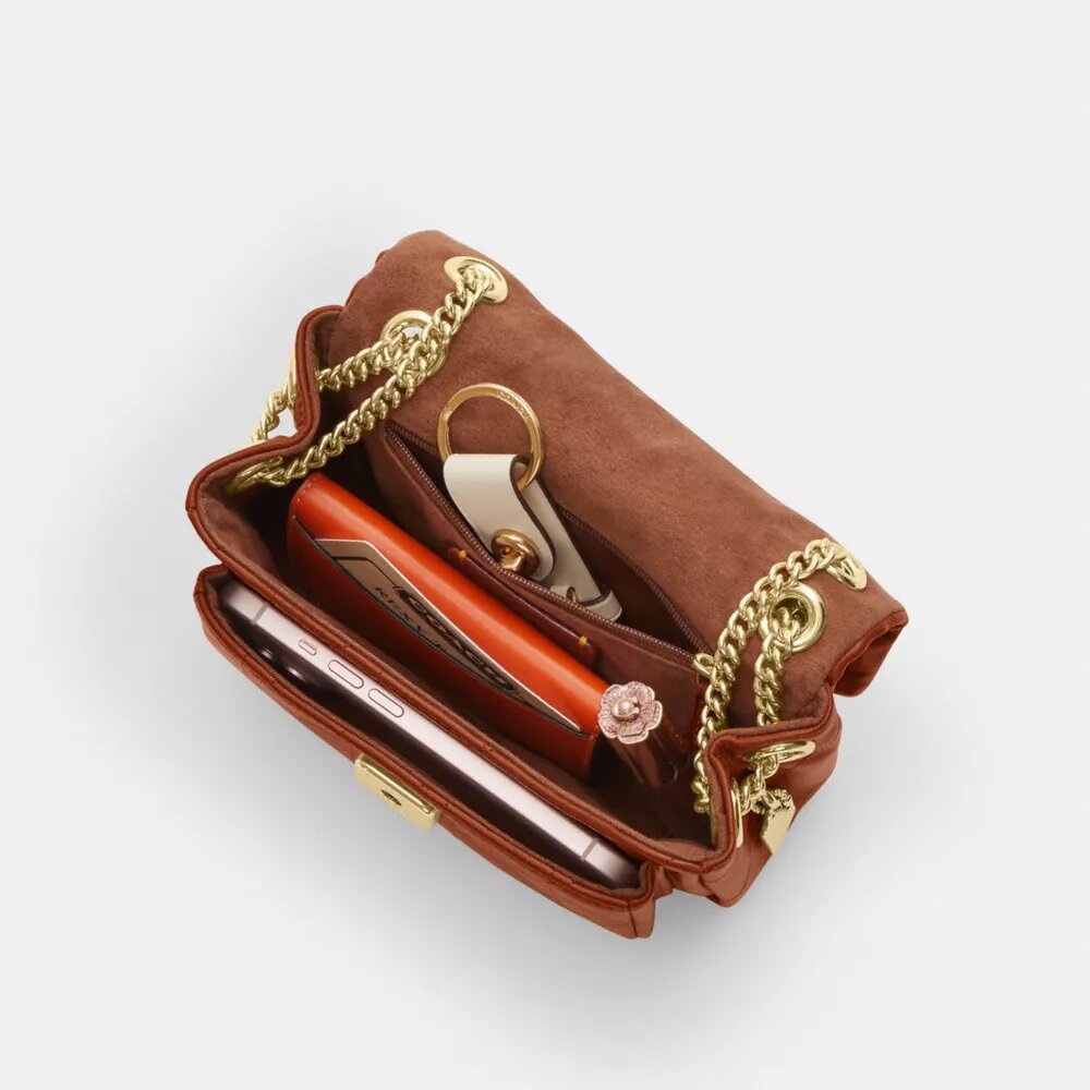 Borsa a tracolla Elodie 18 con trapuntatura