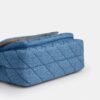 Borsa a tracolla Elodie in cotone rigenerato con trapuntatura