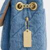 Borsa a tracolla Elodie in cotone rigenerato con trapuntatura