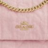 Borsa a tracolla Elodie in denim "Loved" con trapuntatura