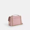 Borsa a tracolla Elodie in denim "Loved" con trapuntatura