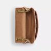 Borsa a tracolla Elodie in denim "Loved" con trapuntatura