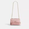 Borsa a tracolla Elodie in denim "Loved" con trapuntatura