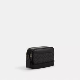 Borsa a tracolla Graham in Signature Canvas