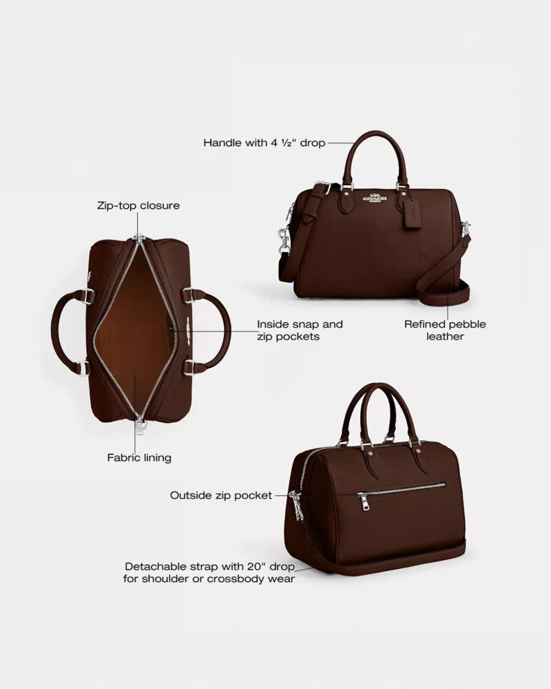 Borsa a tracolla grande Rowan