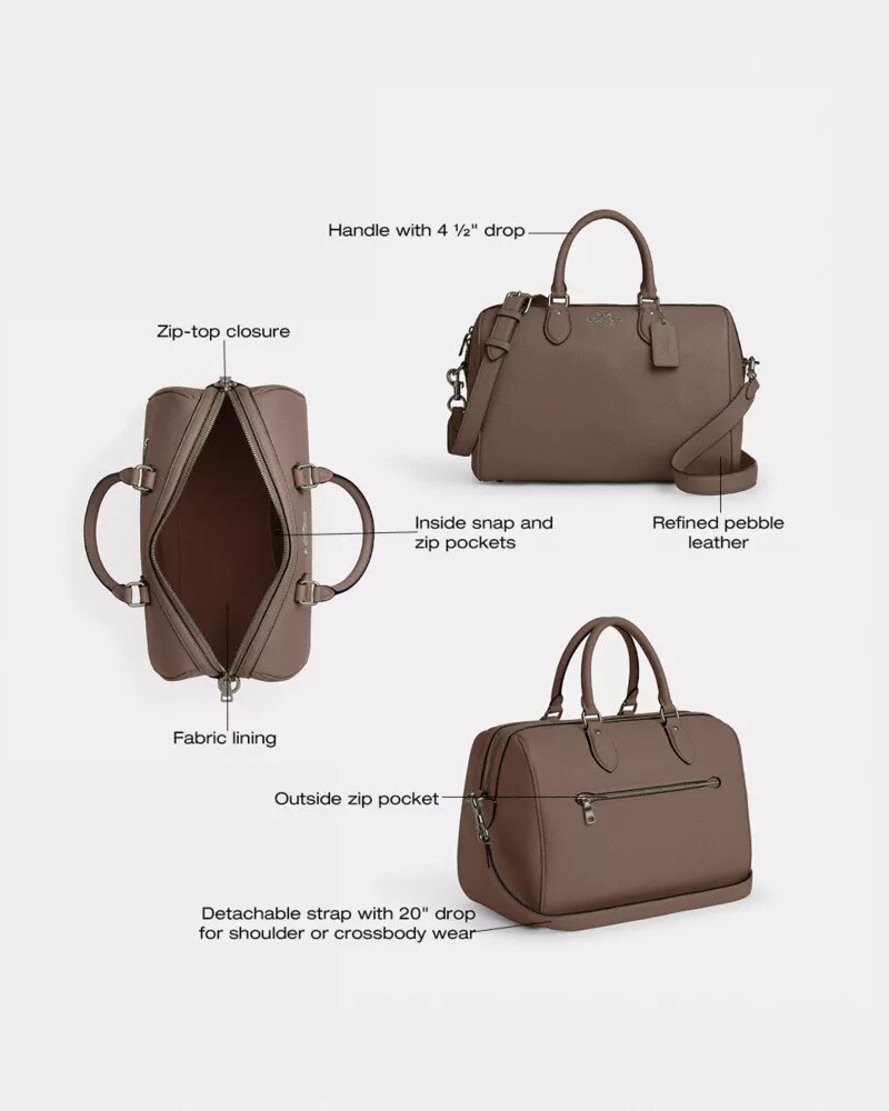 Borsa a tracolla grande Rowan