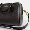 Borsa a tracolla grande Rowan in Signature Canvas