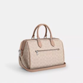 Borsa a tracolla grande Rowan in Signature Canvas