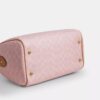 Borsa a tracolla grande Rowan in Signature Canvas con ciondoli