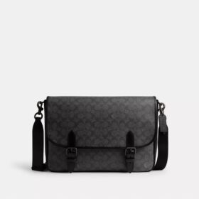 Borsa a tracolla Hitch in Signature Canvas