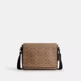 Borsa a tracolla Jack in Signature Canvas
