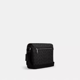 Borsa a tracolla Jack in Signature Canvas