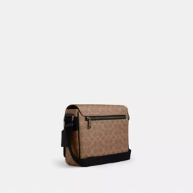 Borsa a tracolla Jack in Signature Canvas