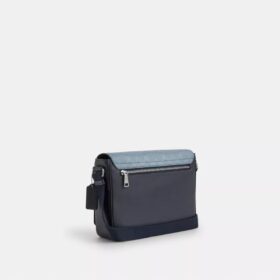Borsa a tracolla Jack in Signature Canvas sfumato