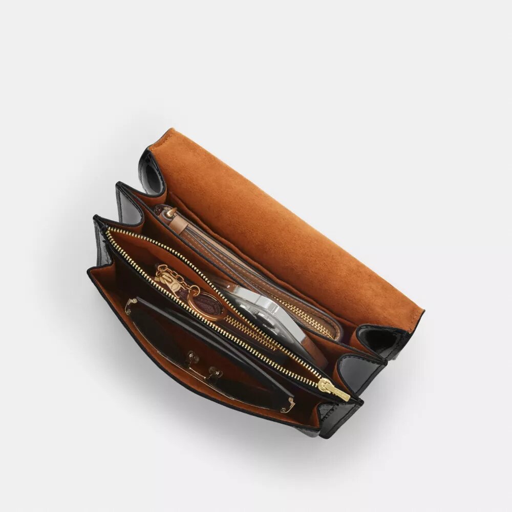 Borsa a tracolla Klare in pelle firmata