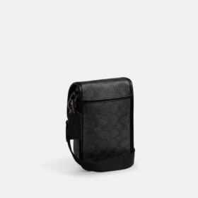Borsa a tracolla League per telefono in Signature Canvas