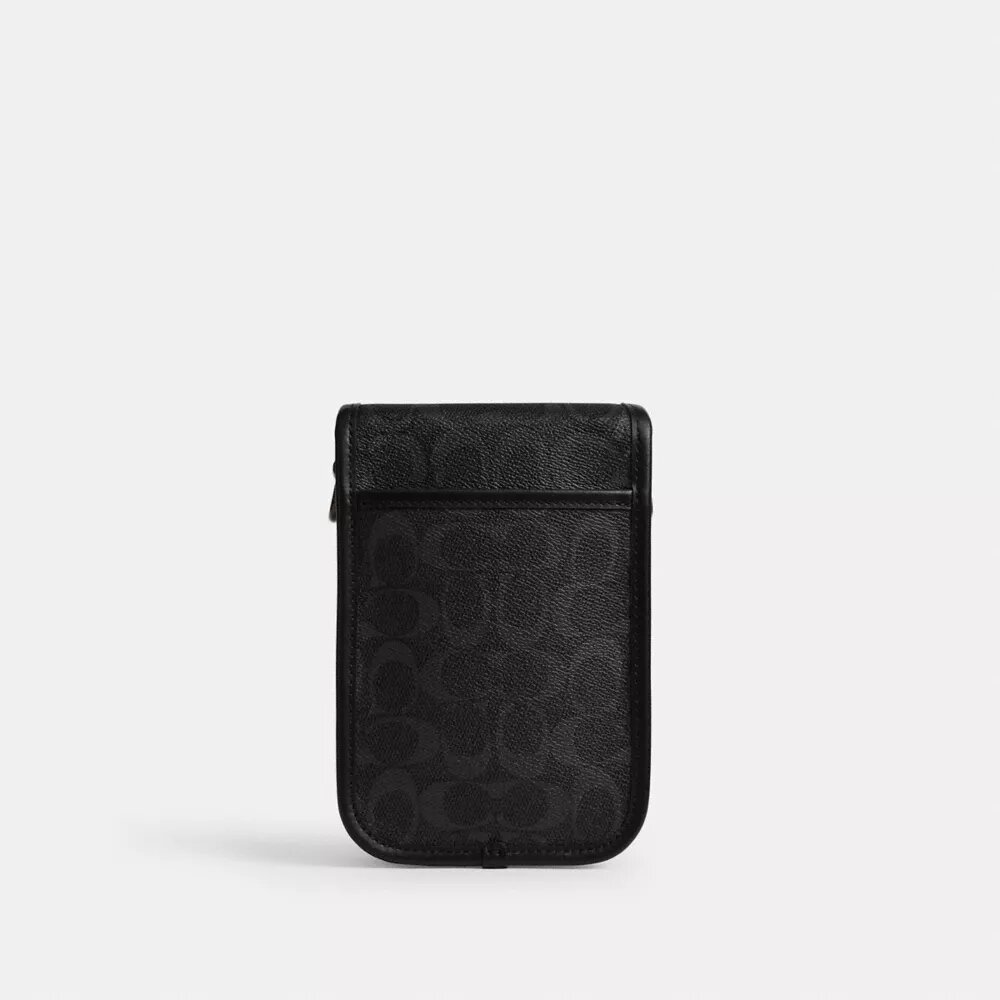 Borsa a tracolla League per telefono in Signature Canvas