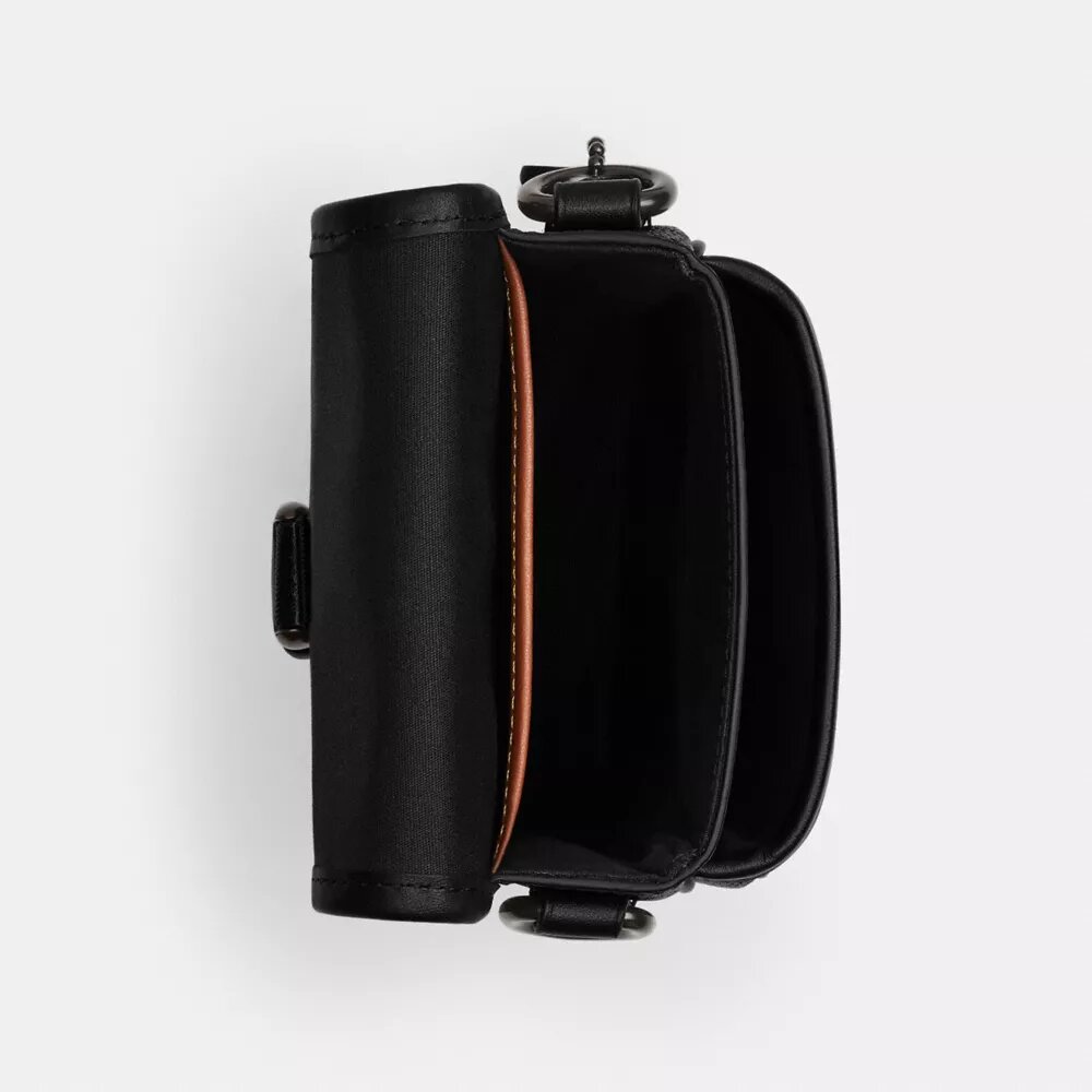 Borsa a tracolla League per telefono in Signature Canvas